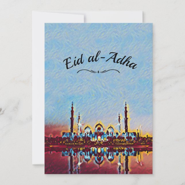 Cartes Pour Fêtes Annuelles Sultan Ahmed mosque (Devant)