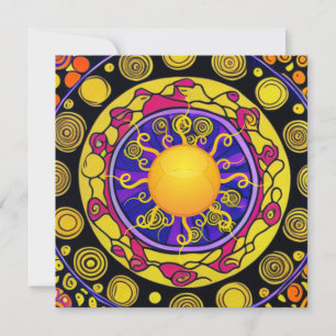 Cartes Pour Fêtes Annuelles Sunny Daze