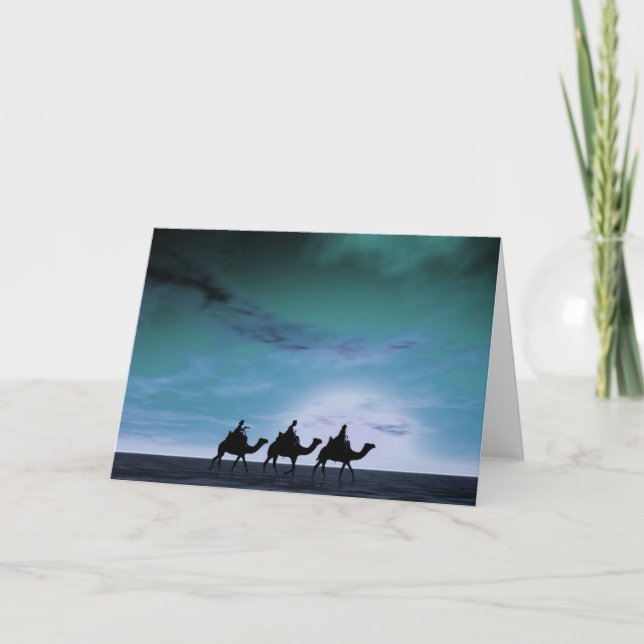 Cartes Pour Fêtes Annuelles Sunset 3 (Devant)