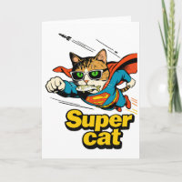 Super Chat Volant avec Poisson 