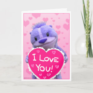 Cartes Pour Fêtes Annuelles Super Cute Chipmunk Valentine