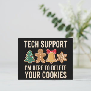 Cartes Pour Fêtes Annuelles Support technique de Noël ici pour supprimer les c