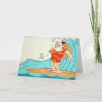 Surfin' Père Noël
