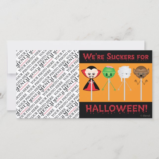 Cartes Pour Fêtes Annuelles Surgeons v2 de Halloween (Devant)