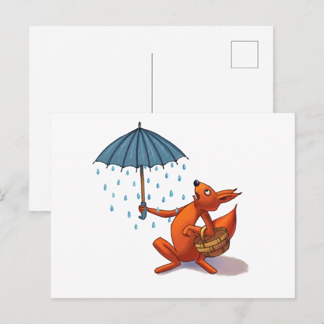 Cartes Pour Fêtes Annuelles Surprise ! (Devant / Derrière)
