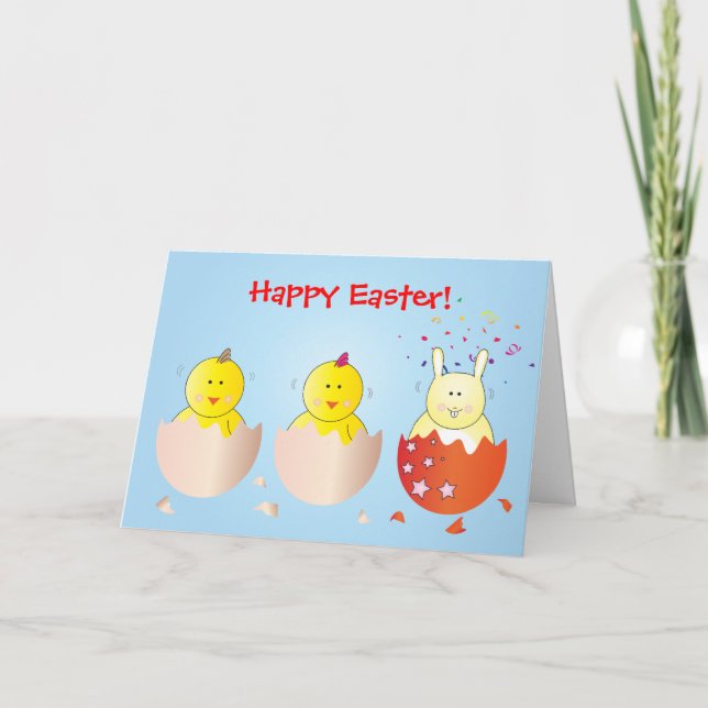 Cartes Pour Fêtes Annuelles Surprise (Devant)