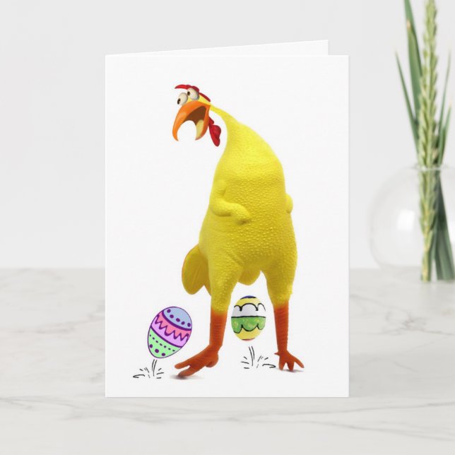 Cartes Pour Fêtes Annuelles Surprise de Pâques (Devant)