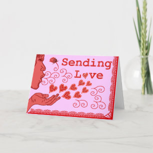 Cartes Pour Fêtes Annuelles Sweet Valentine's Birthday Missing You Love