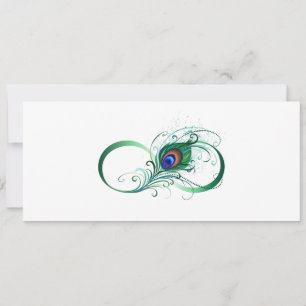 Cartes Pour Fêtes Annuelles Symbole de l'Infinity