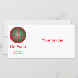 CARTES POUR FÊTES ANNUELLES SYMBOLE DE PAIX