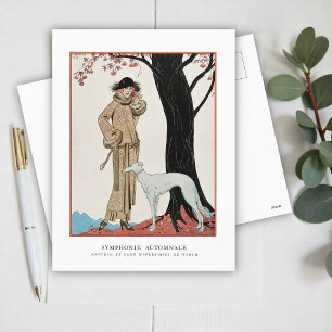 Cartes Pour Fêtes Annuelles Symphonie d'automne - Illustration de mode par G. 