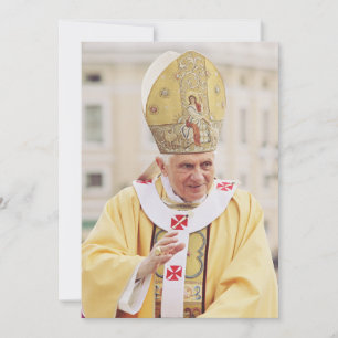 Cartes Pour Fêtes Annuelles T-shirt du pape Benoît XVI
