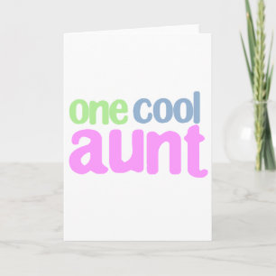 Cartes Pour Fêtes Annuelles T-shirt d'une tante Cool
