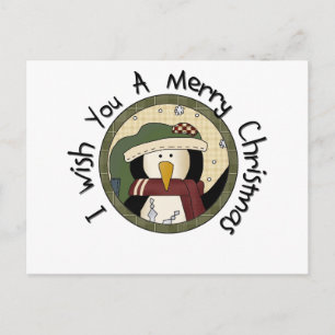 Cartes Pour Fêtes Annuelles T-shirts et cadeaux de Noël Pingouin