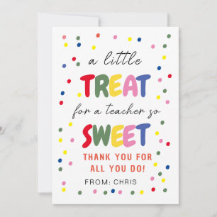 Cartes Pour Fêtes Annuelles Tag, Appréciation de l'enseignant