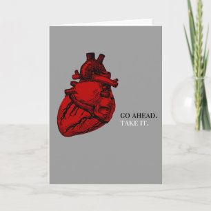 Cartes Pour Fêtes Annuelles Take My Heart