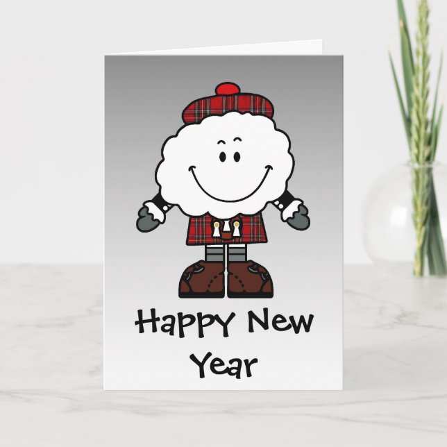 Cartes Pour Fêtes Annuelles Tam McCloud (Devant)