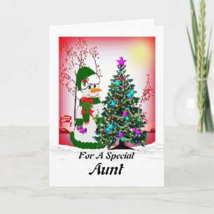 Cartes Pour Fêtes Annuelles Tante