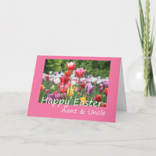 Cartes Pour Fêtes Annuelles Tante et oncle heureux Pâques