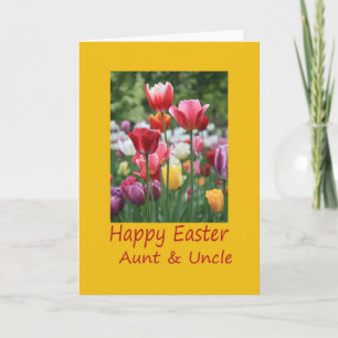 Cartes Pour Fêtes Annuelles Tante et oncle heureux Pâques