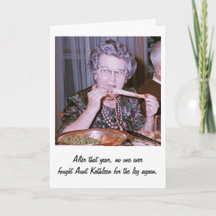 Cartes Pour Fêtes Annuelles Tante Kathleen