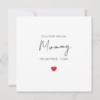 Cartes Pour Fêtes Annuelles Tarjeta de felicitación plegada muther day