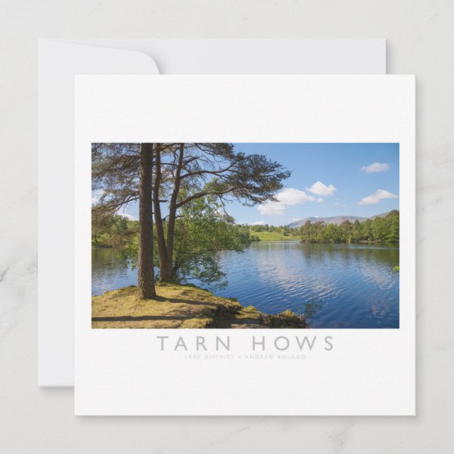 Cartes Pour Fêtes Annuelles Tarn Hows (Devant)