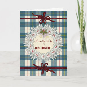 Cartes Pour Fêtes Annuelles Tartan Écossais MacRae Conchra
