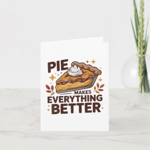 Cartes Pour Fêtes Annuelles Tarte est meilleure