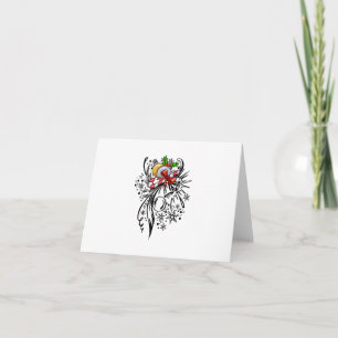 Cartes Pour Fêtes Annuelles Tatouage de Noël