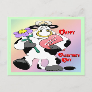 Cartes Pour Fêtes Annuelles Taureau de Valentine