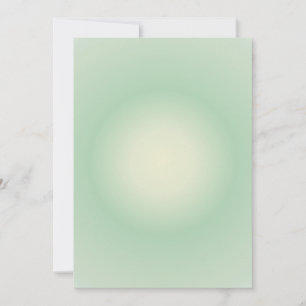 Cartes Pour Fêtes Annuelles Taurus Aura Gradient Zodiac, Vert Aura Gradient