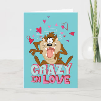 Cartes Pour Fêtes Annuelles TAZ™ - Fou en amour
