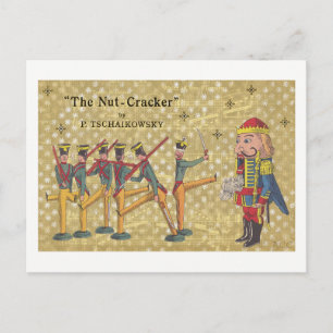 Cartes Pour Fêtes Annuelles Tchaikovski Nutcracker Soldats Noël