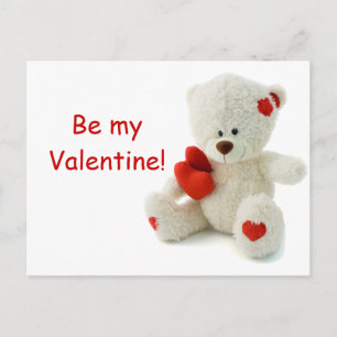 Cartes Pour Fêtes Annuelles Teddy Bear Valentine