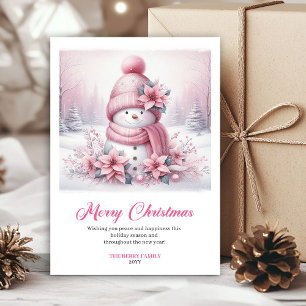 Cartes Pour Fêtes Annuelles Téléchargement de la scène festive de Pinkmas joye