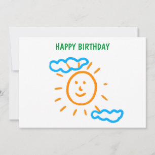 Cartes Pour Fêtes Annuelles Télécharger des enfants Dessiner Transformer des e