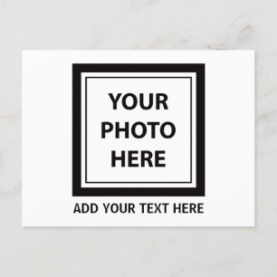 Cartes Pour Fêtes Annuelles Télécharger une photo et ajouter du texte - Person
