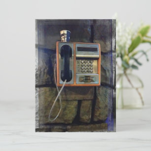 Cartes Pour Fêtes Annuelles Téléphone Old Street