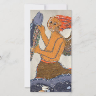 Cartes Pour Fêtes Annuelles Téléphone Sirène Textile