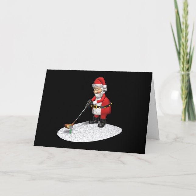 Cartes Pour Fêtes Annuelles Temps d'arrêt (Devant)