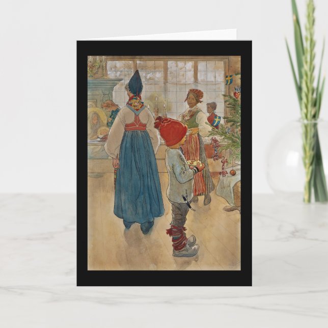 Cartes Pour Fêtes Annuelles Temps de Noël encore NOUVEAU (Devant)