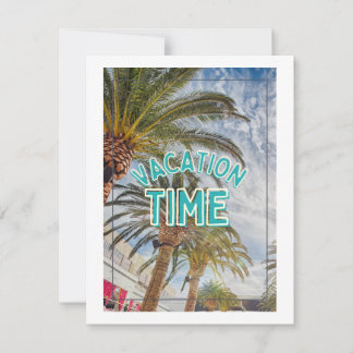 Cartes Pour Fêtes Annuelles temps de vacances