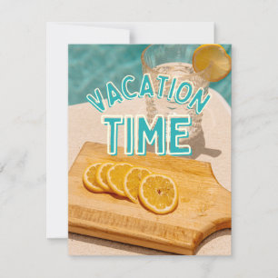 Cartes Pour Fêtes Annuelles temps de vacances