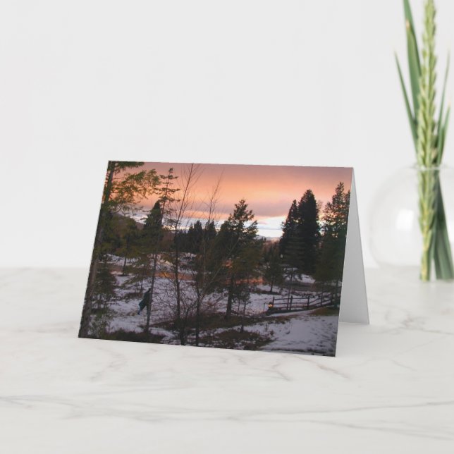 Cartes Pour Fêtes Annuelles Tenaya Lodge (#4) (Devant)