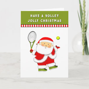 Cartes Pour Fêtes Annuelles Tennis Noël
