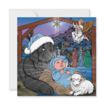 Terre-Neuve Jésus bébé