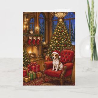 Cartes Pour Fêtes Annuelles Terrier Jack Russell