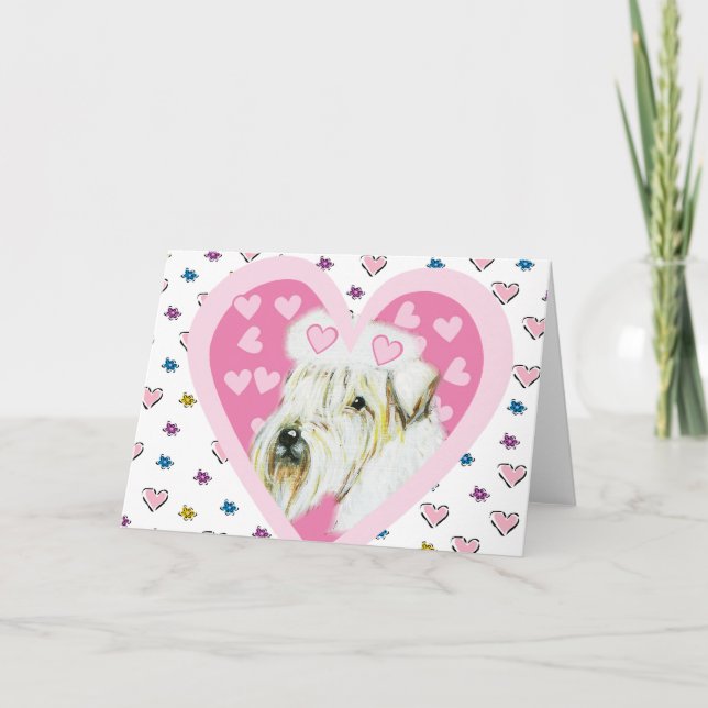 Cartes Pour Fêtes Annuelles Terrier roux (Devant)