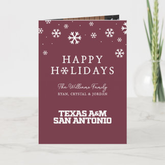 Cartes Pour Fêtes Annuelles Texas A&M San Antonio
